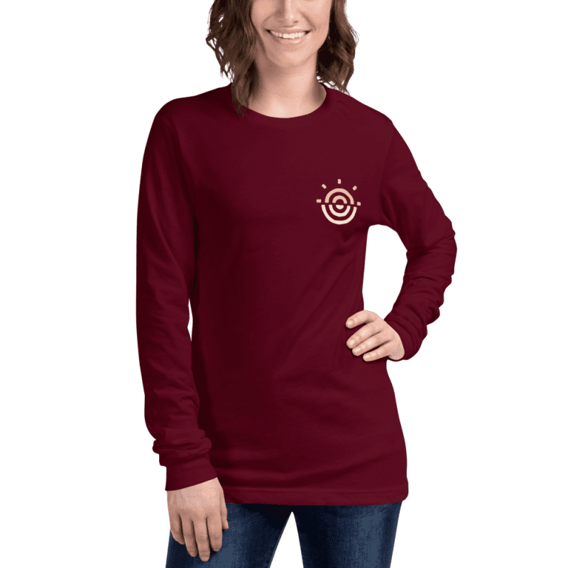 seaside long sleeve tee maroon front 615df8535e9ff