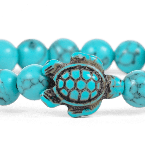 Fahlo Crystal Blue Sea Turtle Bracelet